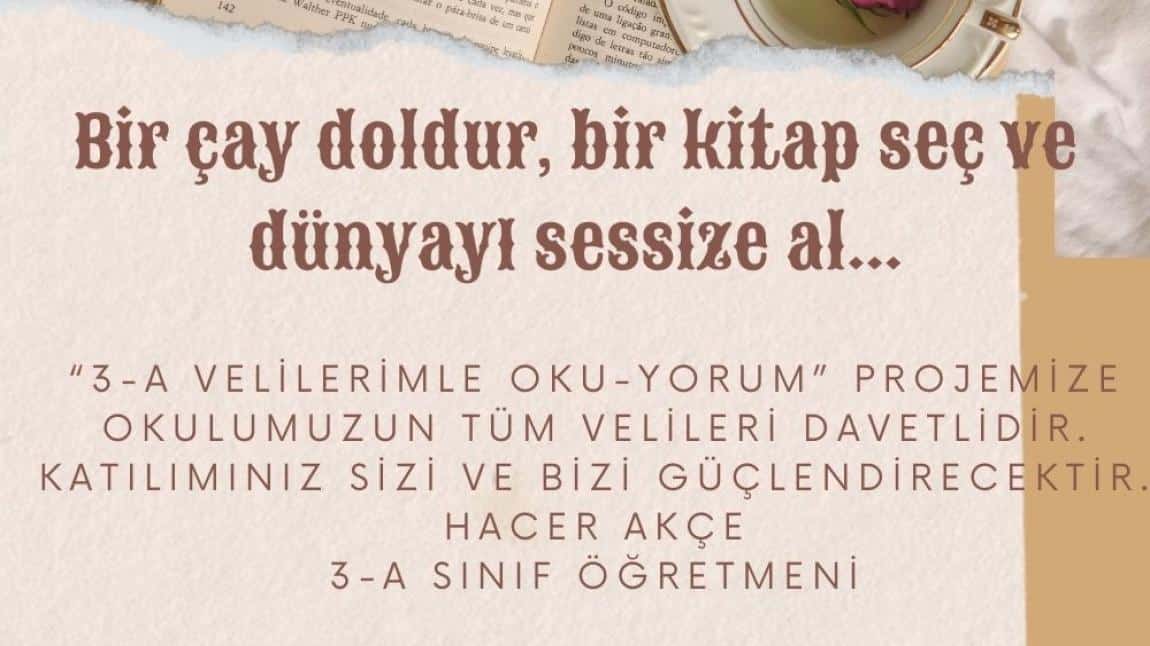 BİR ÇAY DOLDUR, BİR KİTAP SEÇ VE DÜNYAYI SESSİZE AL